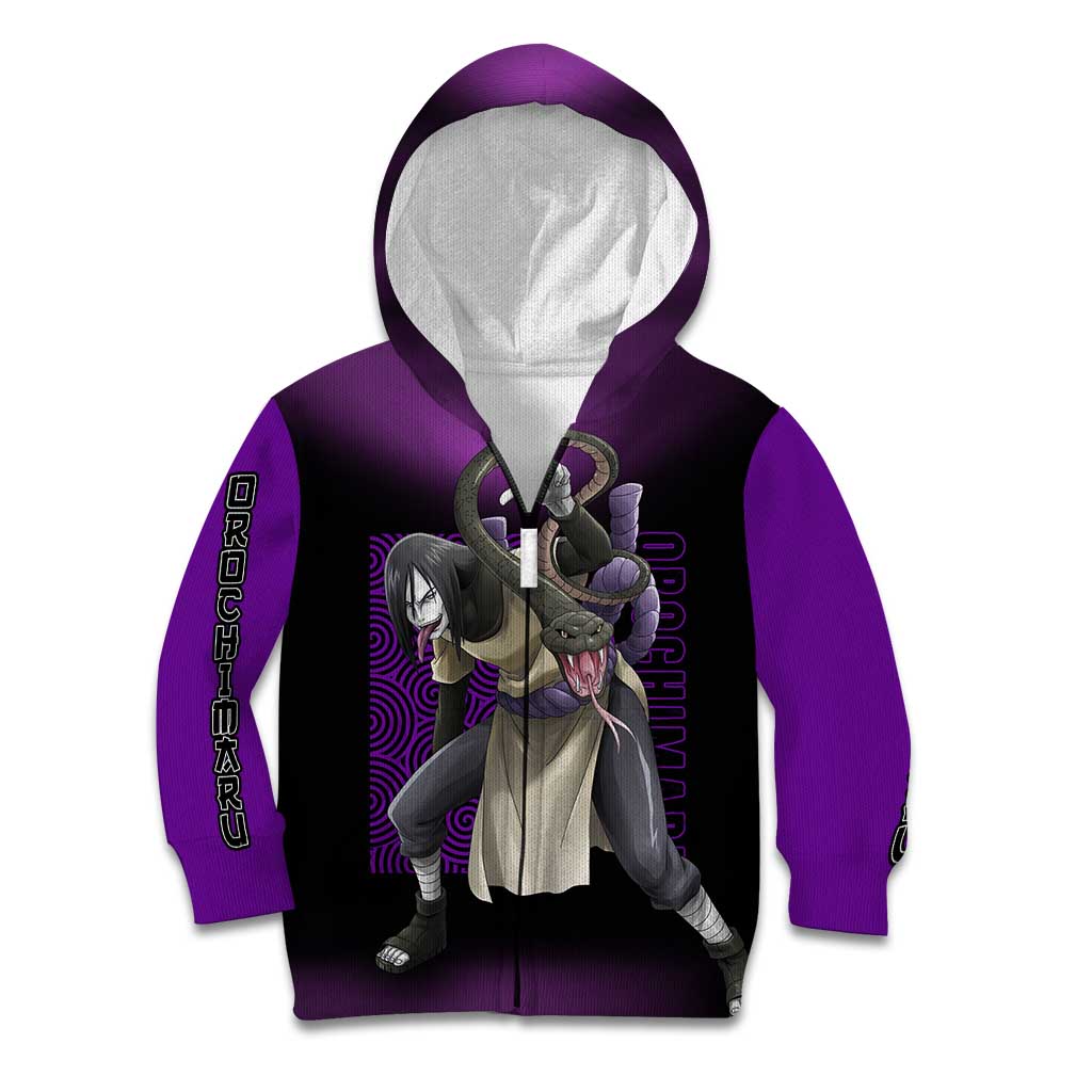 Orochimaru - Naruto Kid Hoodie Anime Style