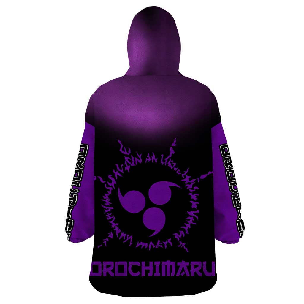 Orochimaru - Naruto Wearable Blanket Hoodie Anime Style