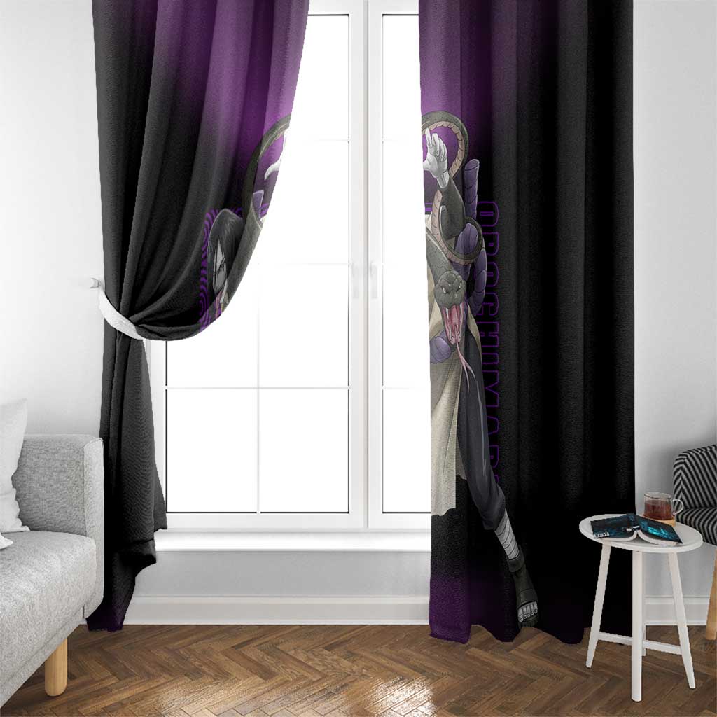 Orochimaru - Naruto Window Curtain Anime Style
