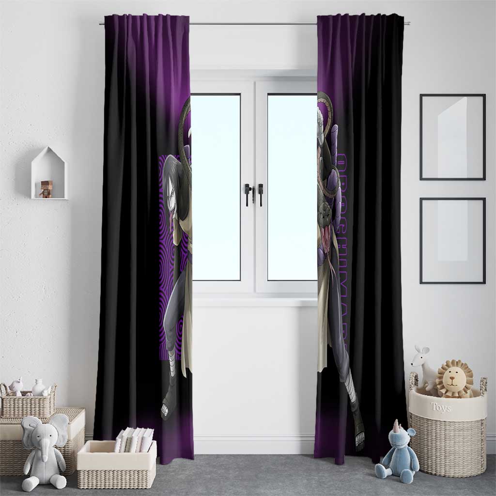 Orochimaru - Naruto Window Curtain Anime Style