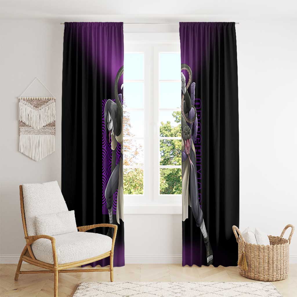 Orochimaru - Naruto Window Curtain Anime Style