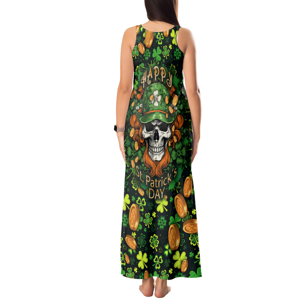 happy-st-patricks-day-skull-tank-maxi-dress