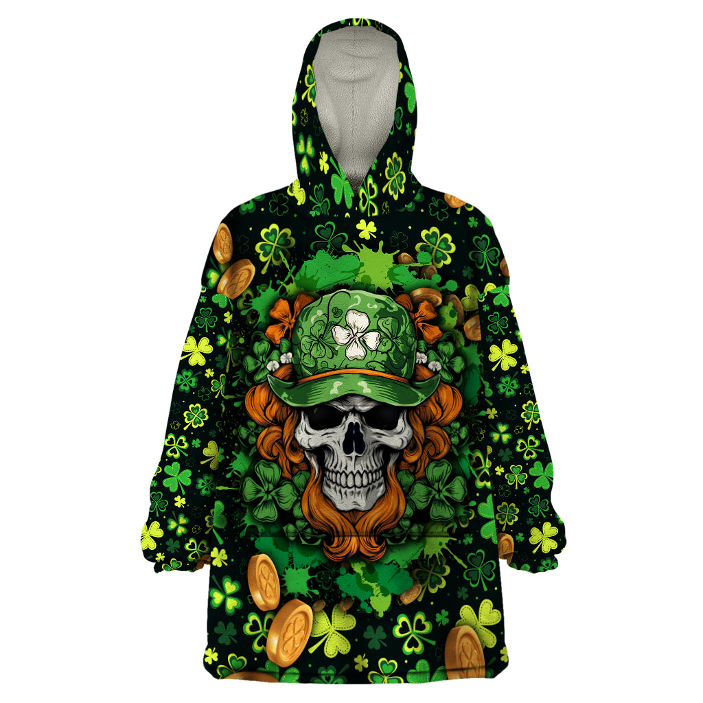 happy-st-patricks-day-skull-wearable-blanket-hoodie