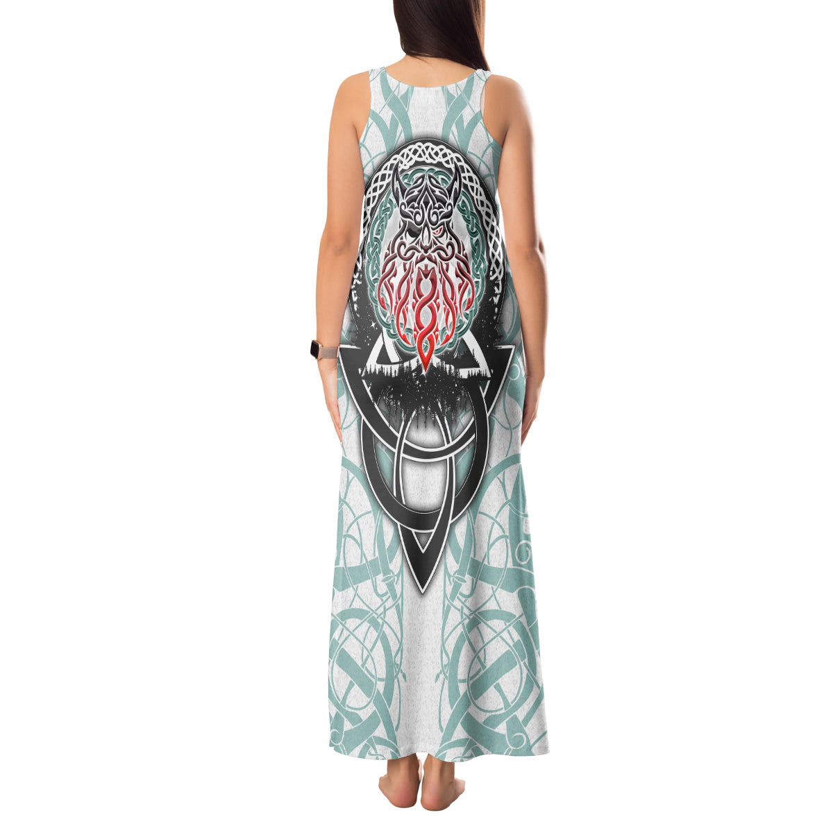 vking-odin-tank-maxi-dress-god-of-asgard
