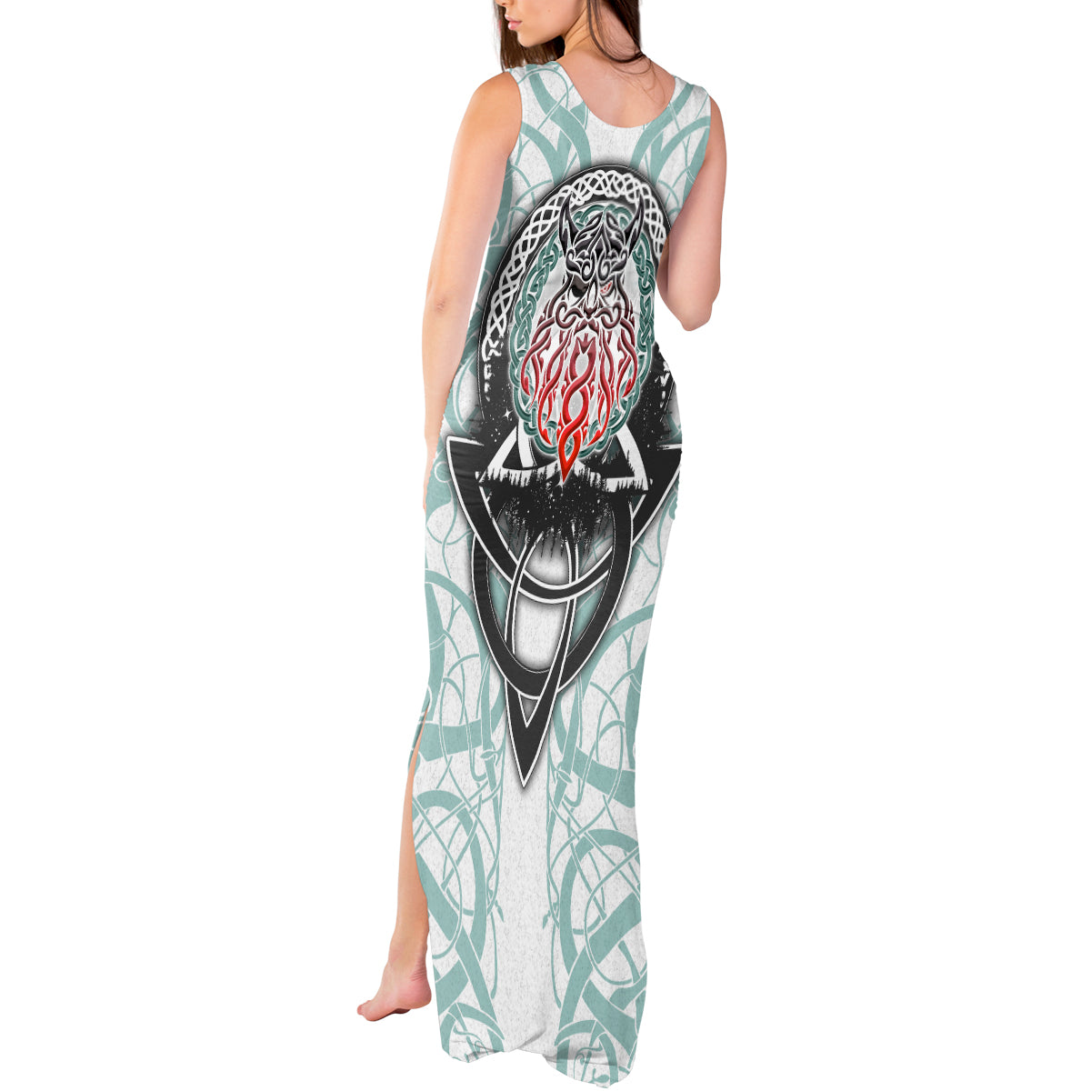 vking-odin-tank-maxi-dress-god-of-asgard