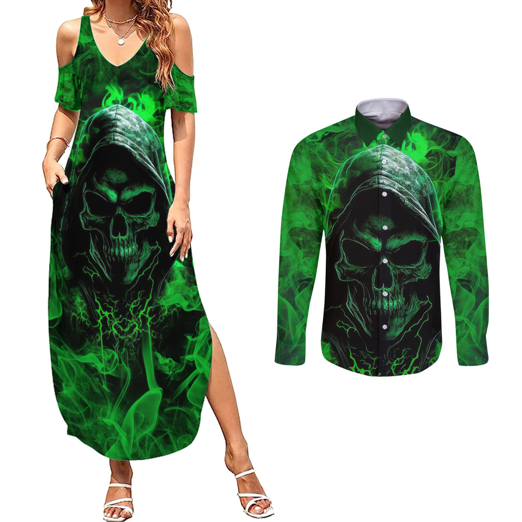 skull-couples-matching-summer-maxi-dress-and-long-sleeve-button-shirts-try-again-tomorrow