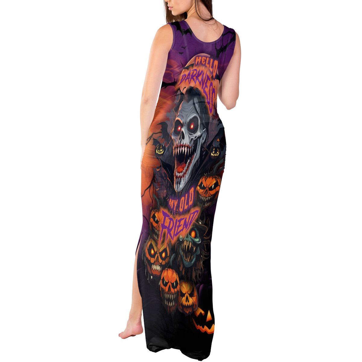 halloween-skull-tank-maxi-dress-hello-darkness-my-old-friend