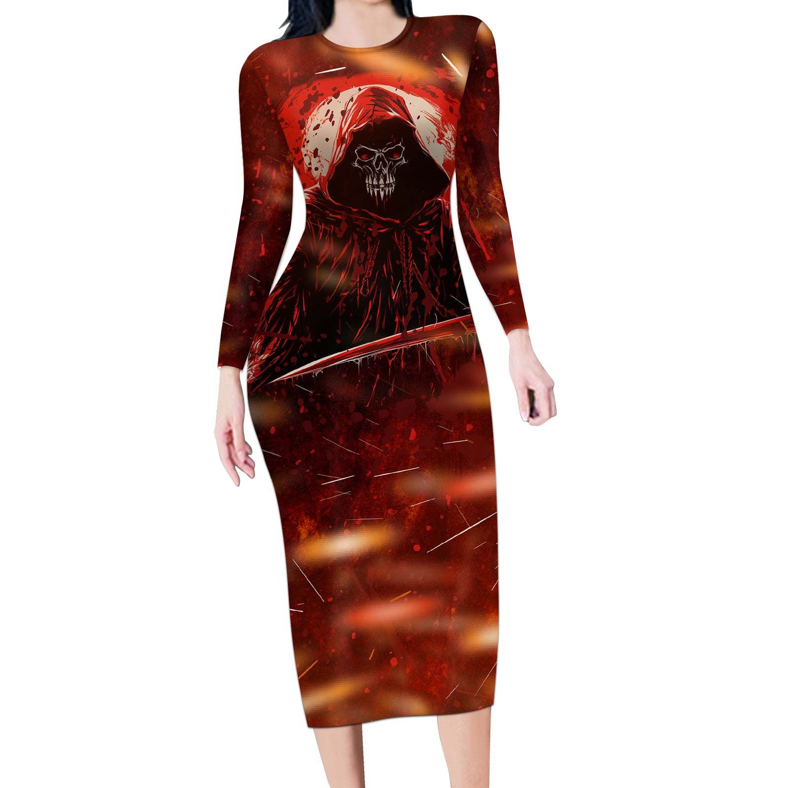 you-inspire-my-inner-serial-killer-long-sleeve-bodycon-dress