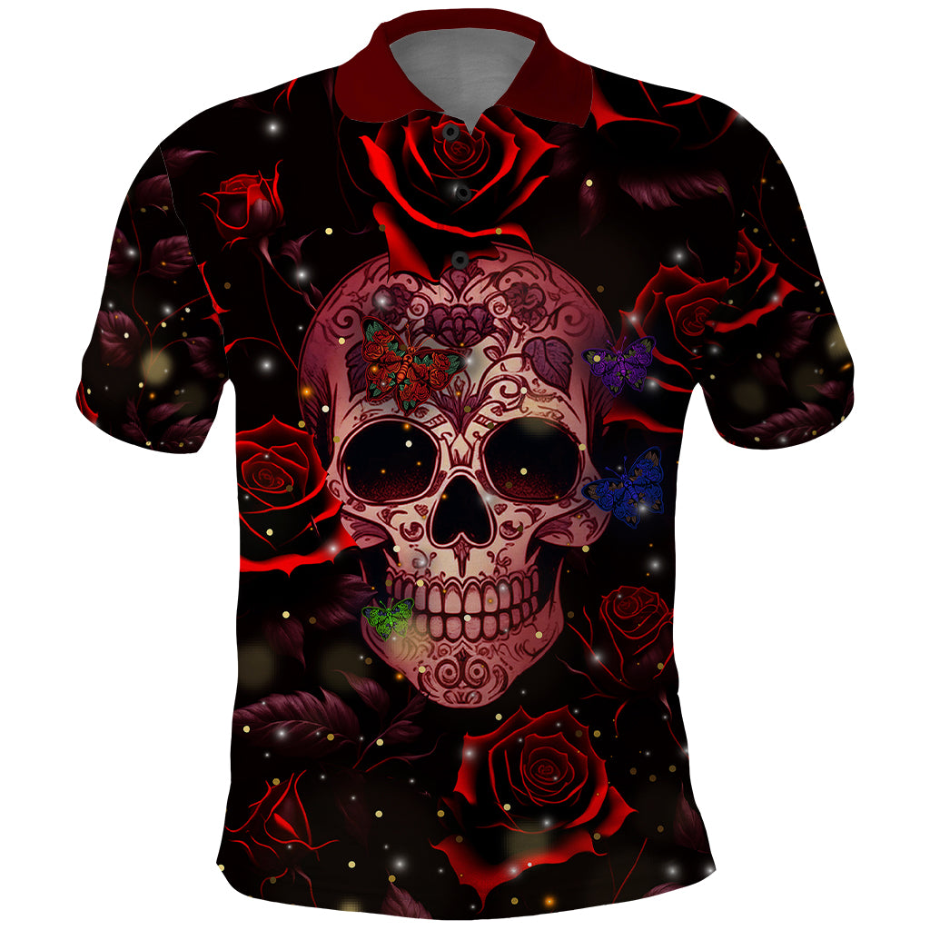 dont-cry-skull-polo-shirt