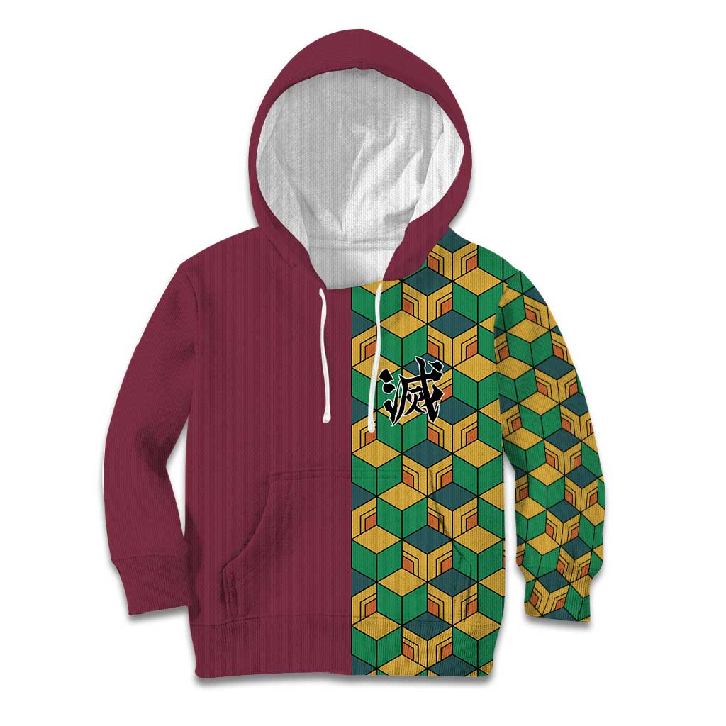 Tomioka Giyu Haori Demon Slayer Kid Hoodie Anime Style