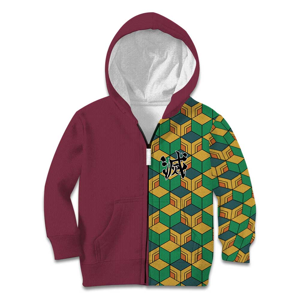 Tomioka Giyu Haori Demon Slayer Kid Hoodie Anime Style