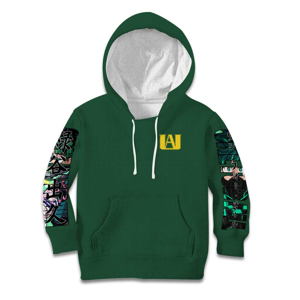 Midoriya Izuku My Hero Academia Kid Hoodie Anime Style