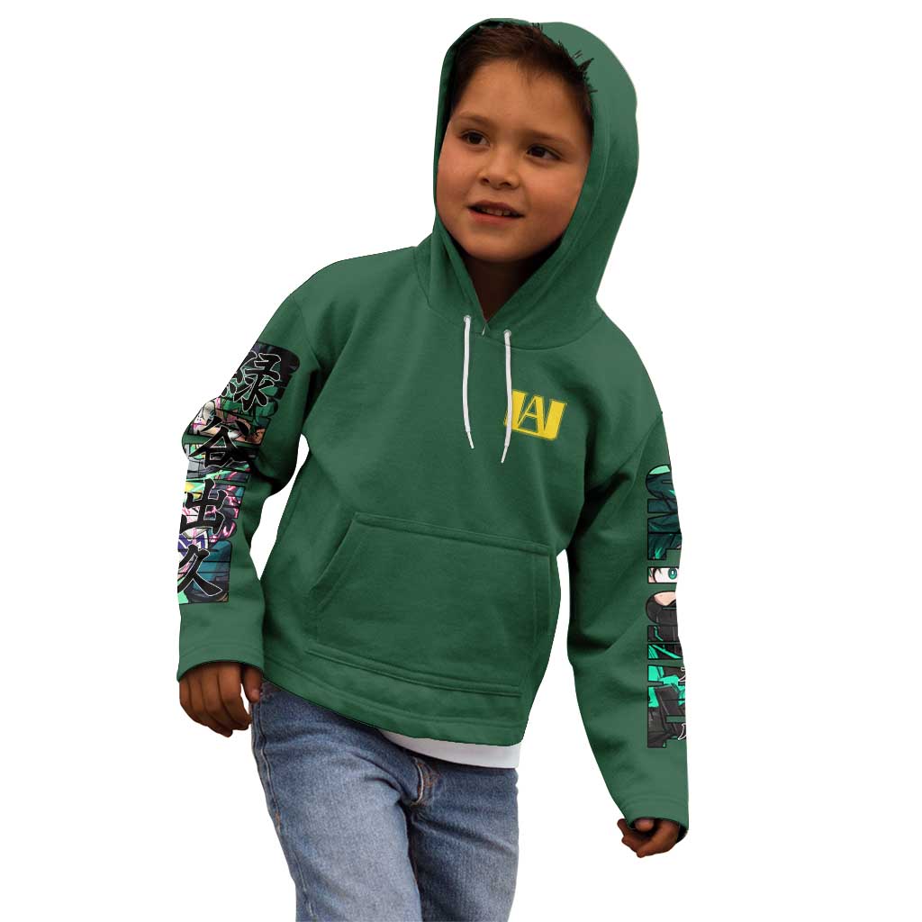 Midoriya Izuku My Hero Academia Kid Hoodie Anime Style