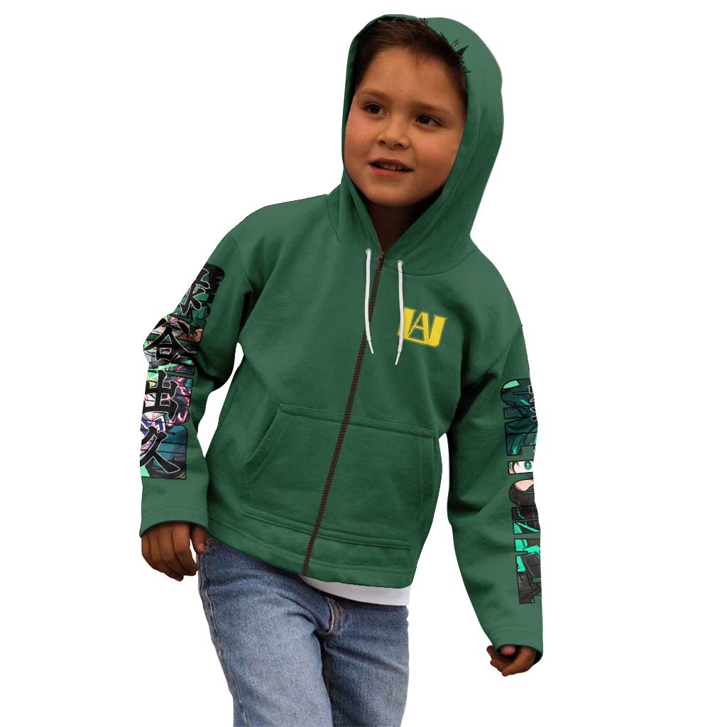 Midoriya Izuku My Hero Academia Kid Hoodie Anime Style