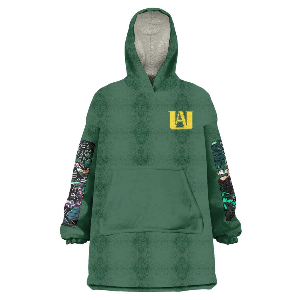 Midoriya Izuku My Hero Academia Wearable Blanket Hoodie Anime Style