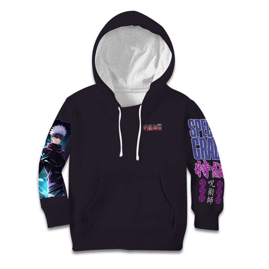 Satoru Gojo V3 Jujutsu Kaisen Kid Hoodie Anime Style