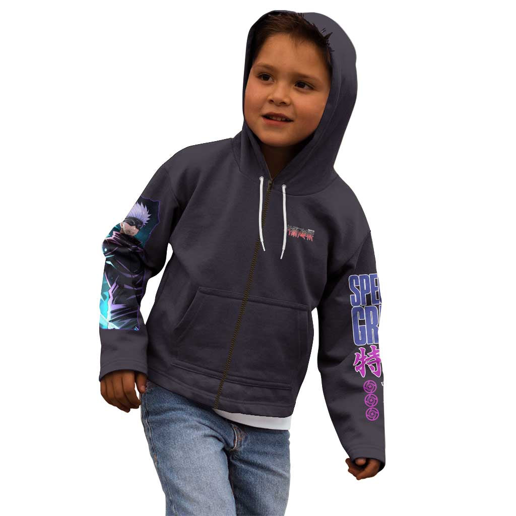 Satoru Gojo V3 Jujutsu Kaisen Kid Hoodie Anime Style