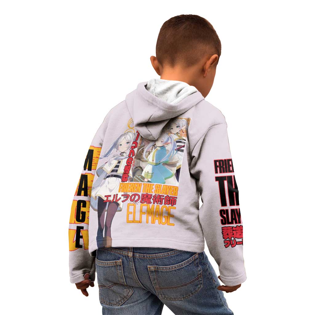 Frieren V2 Frieren Beyond Journey’s End Kid Hoodie Anime Style