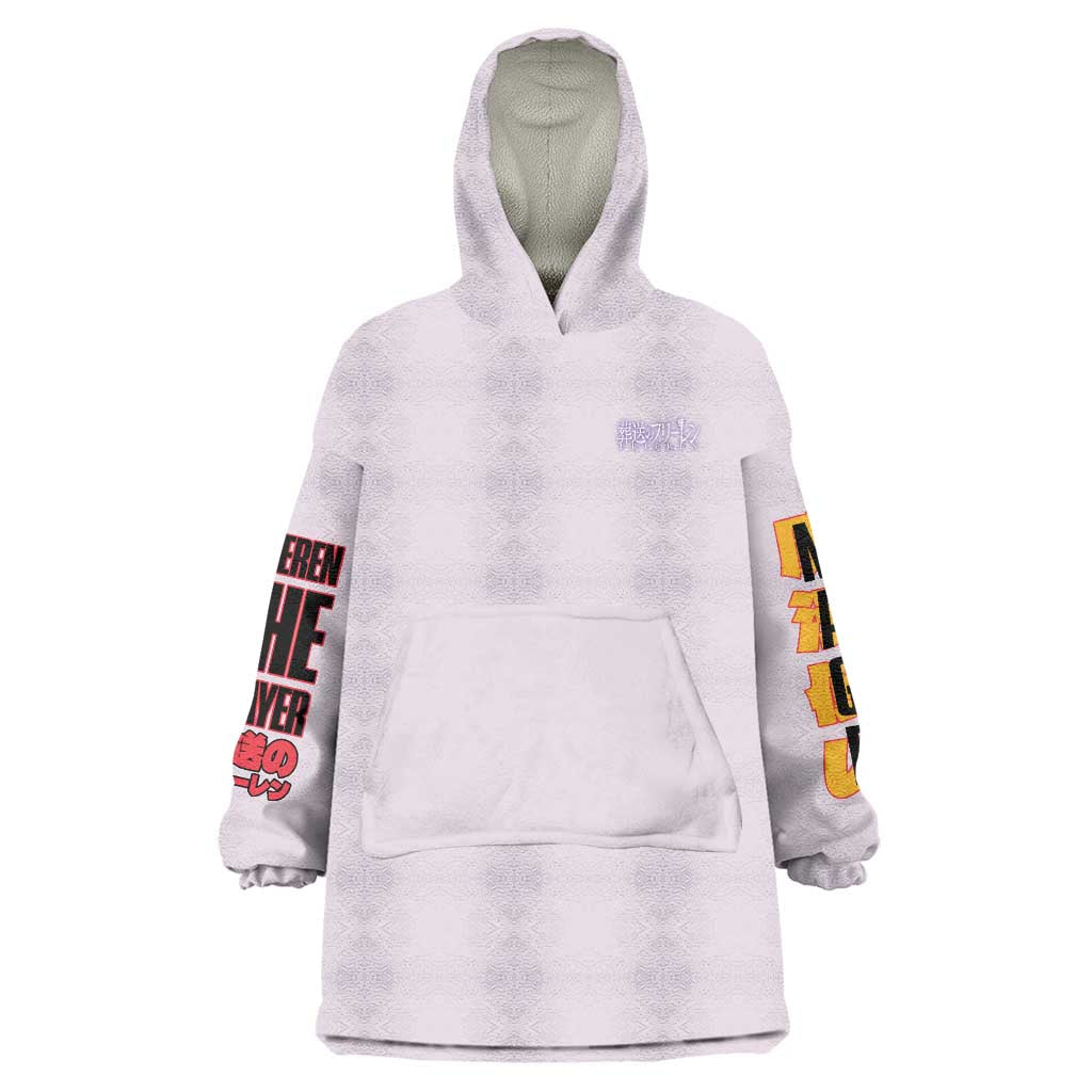 Frieren V2 Frieren Beyond Journey’s End Wearable Blanket Hoodie Anime Style