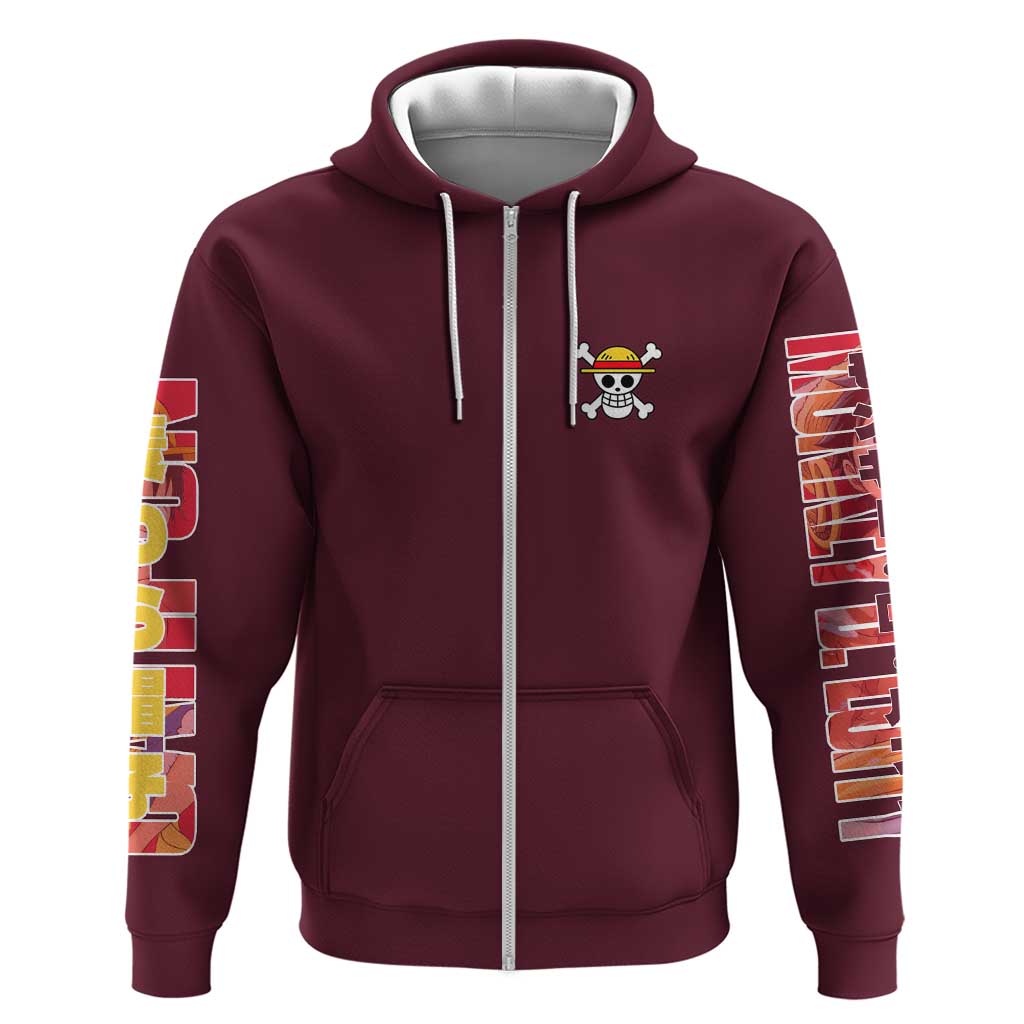 Monkey D. Luffy V3 One Piece Hoodie Anime Style