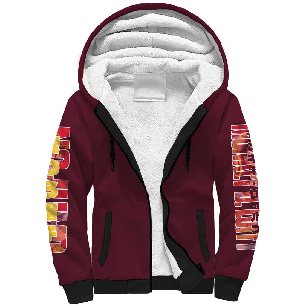 Monkey D. Luffy V3 One Piece Sherpa Hoodie Anime Style