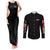 Zaraki Kenpachi TYBWA V2 Bleach Couples Matching Tank Maxi Dress and Long Sleeve Button Shirt Anime Style