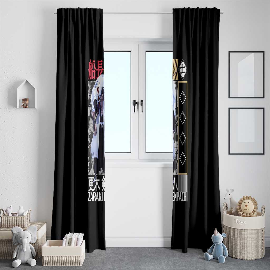 Zaraki Kenpachi TYBWA V2 Bleach Window Curtain Anime Style
