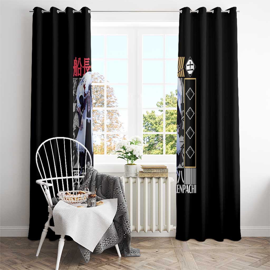 Zaraki Kenpachi TYBWA V2 Bleach Window Curtain Anime Style