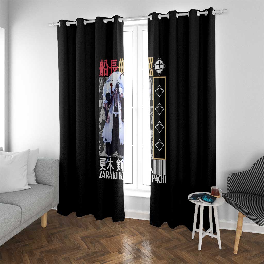 Zaraki Kenpachi TYBWA V2 Bleach Window Curtain Anime Style