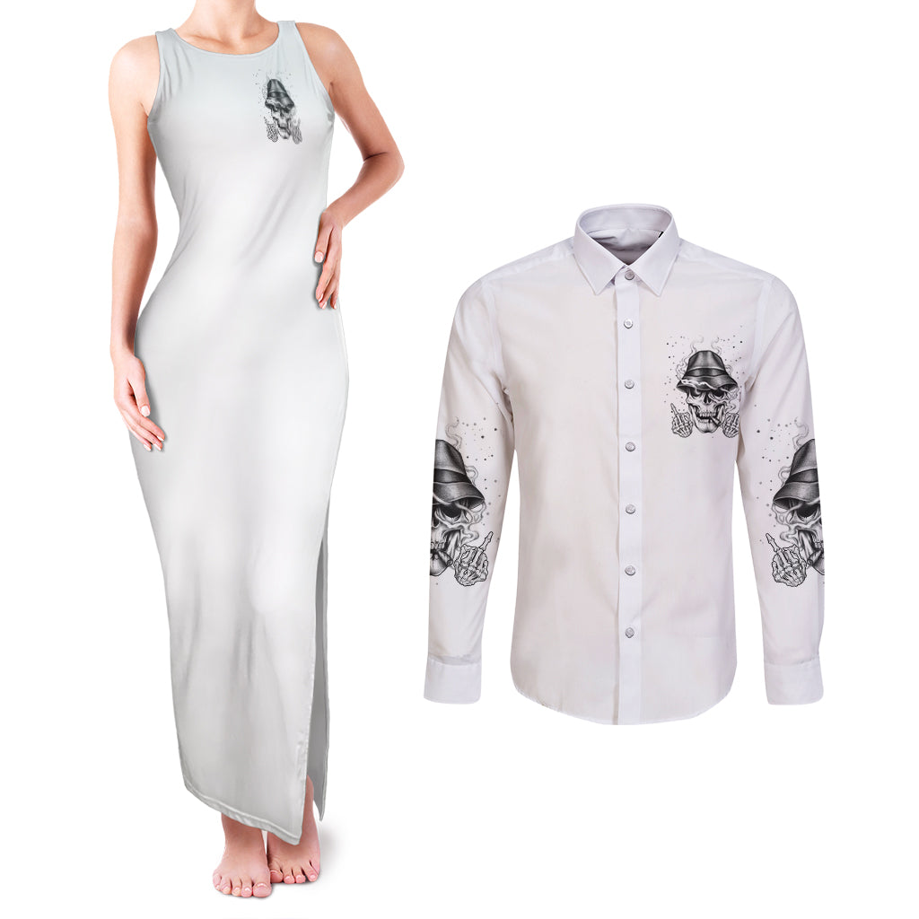 dont-like-my-attitude-couples-matching-tank-maxi-dress-and-long-sleeve-button-shirt