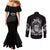 i-do-what-i-want-skull-black-and-white-couples-matching-mermaid-dress-and-long-sleeve-button-shirt
