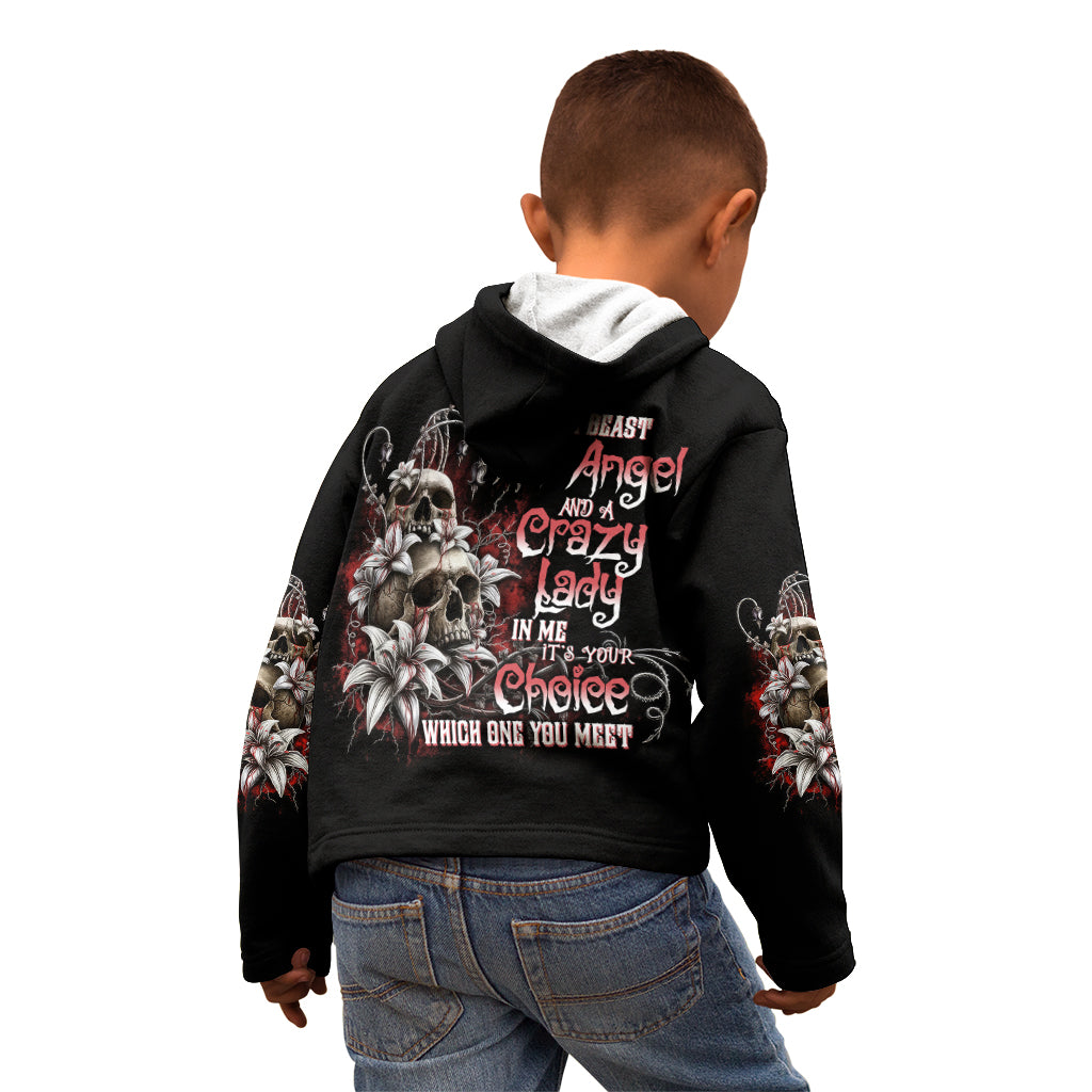 i-hold-a-beast-an-angel-and-a-crazy-lady-in-me-kid-hoodie