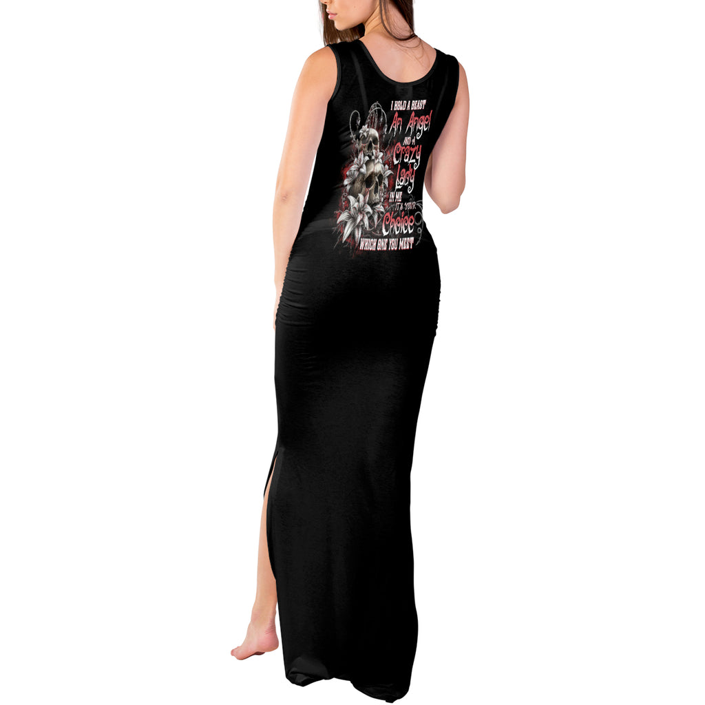 i-hold-a-beast-an-angel-and-a-crazy-lady-in-me-tank-maxi-dress