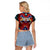Atmospheric Blast All Might My Hero Academia Raglan Cropped T Shirt Anime Mix Abstracs Trippy Style