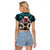 Trippy Josuke Shining Diamond Jojo’s Bizarre Adventure Raglan Cropped T Shirt Anime Mix Abstracs Style