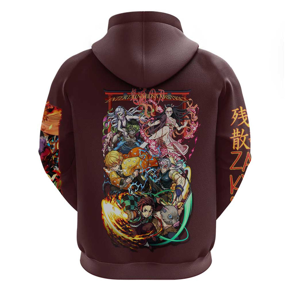 Entertainment District Arc Demon Slayer Hoodie Anime Style