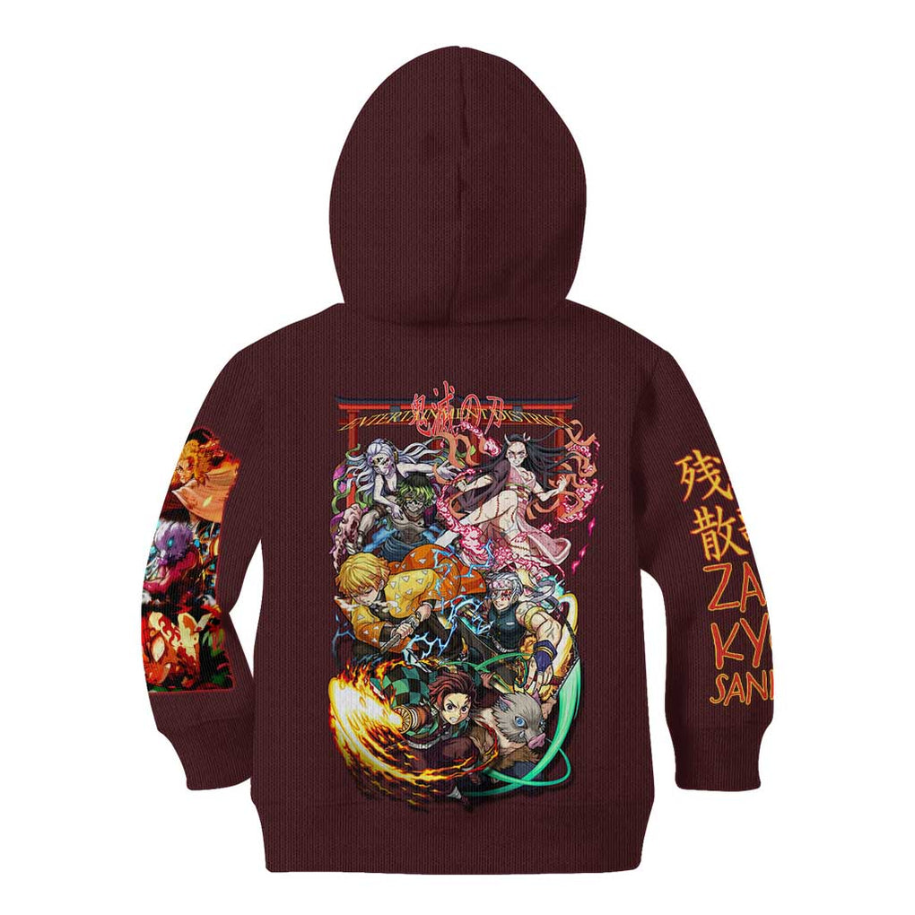 Entertainment District Arc Demon Slayer Kid Hoodie Anime Style