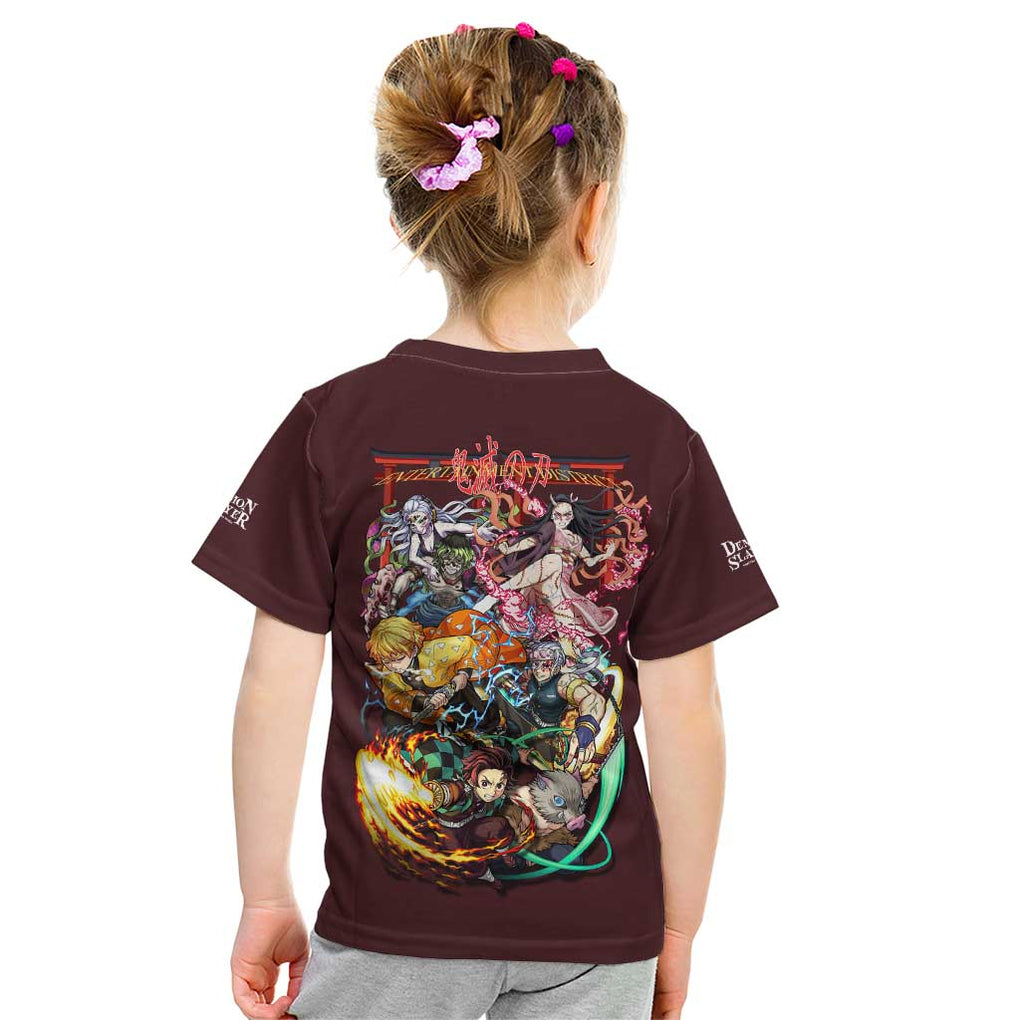Entertainment District Arc Demon Slayer Kid T Shirt Anime Style