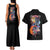 Mugen Train Arc Demon Slayer Couples Matching Tank Maxi Dress and Hawaiian Shirt Anime Style