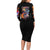 Mugen Train Arc Demon Slayer Long Sleeve Bodycon Dress Anime Style