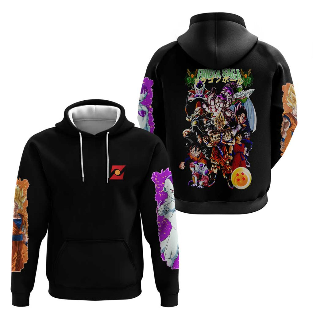 Frieza Saga Dragon Ball Z Hoodie Anime Style