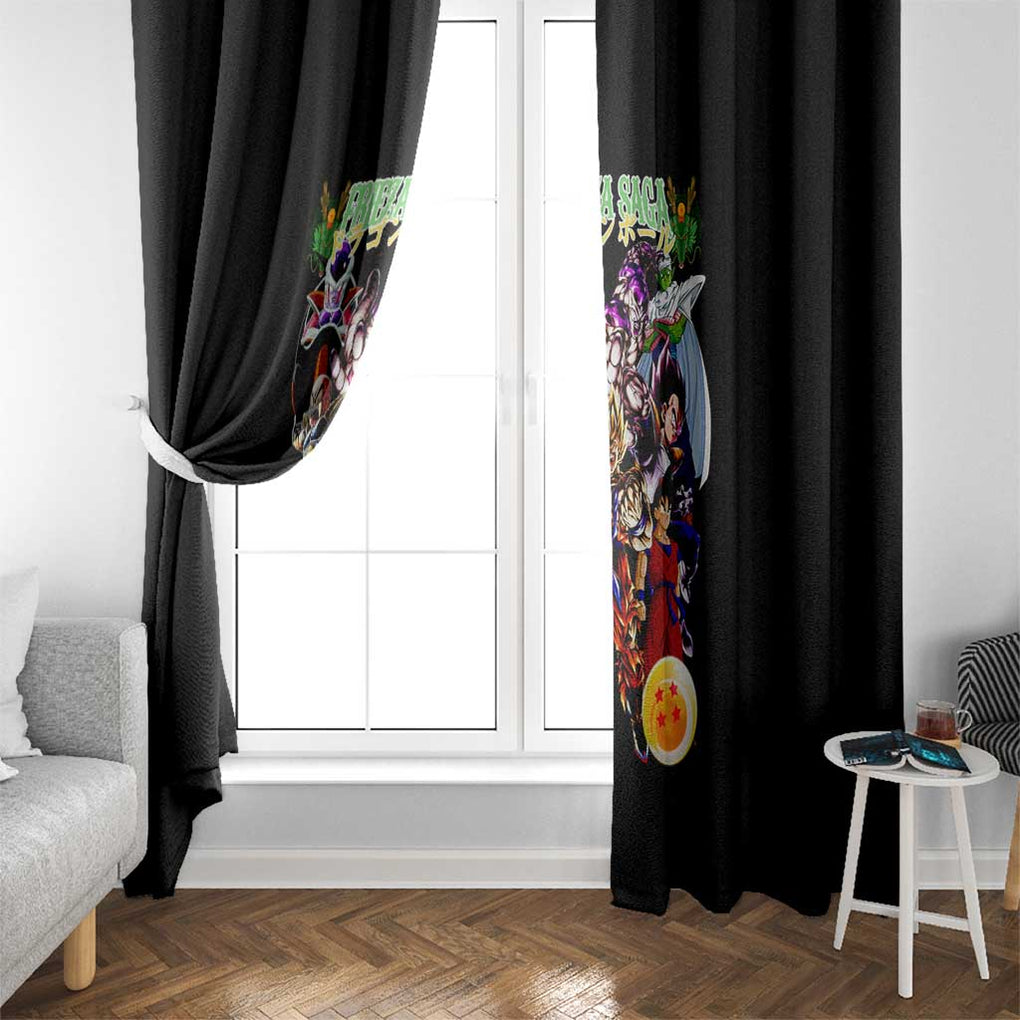 Frieza Saga Dragon Ball Z Window Curtain Anime Style