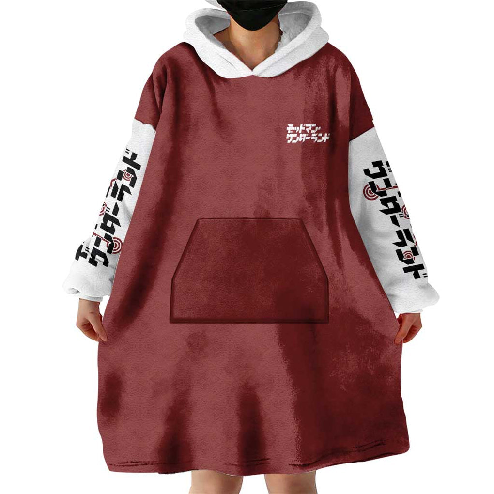 Deadman Wonderland Wearable Blanket Hoodie Anime Style
