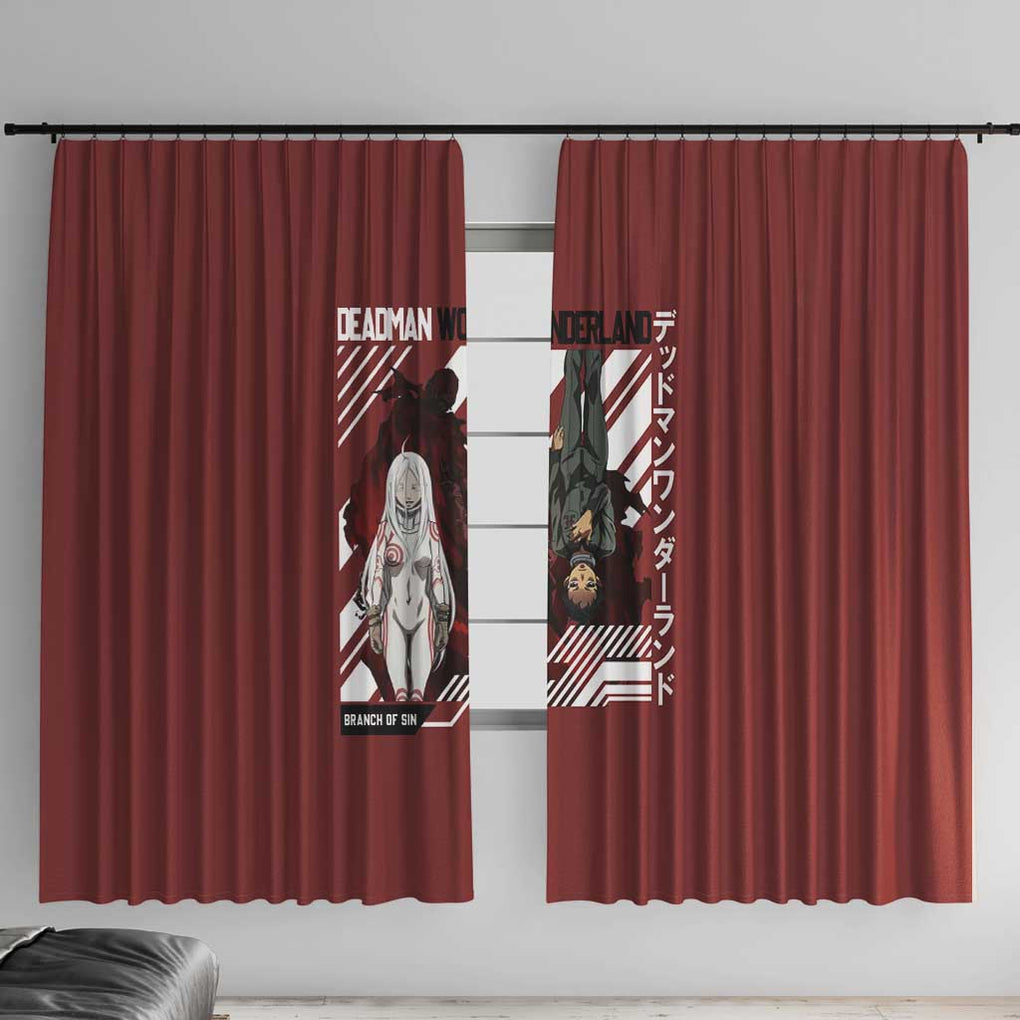 Deadman Wonderland Window Curtain Anime Style