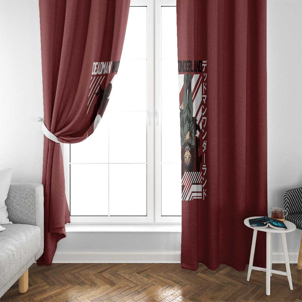 Deadman Wonderland Window Curtain Anime Style