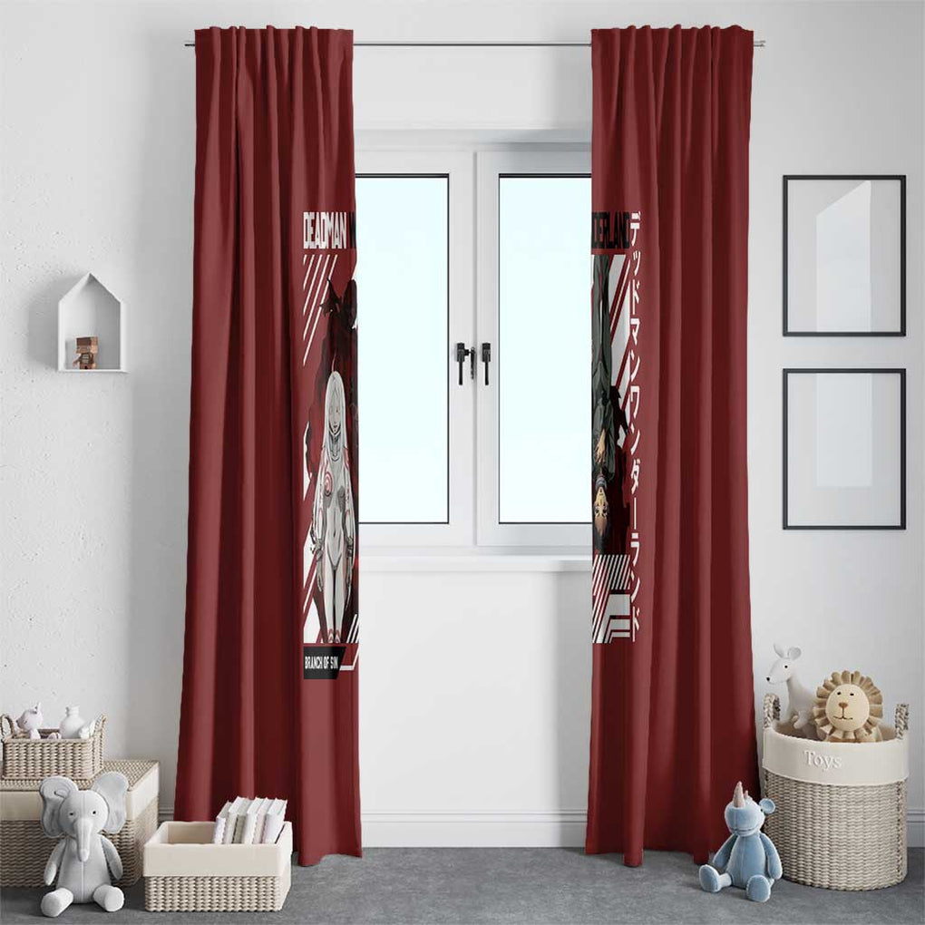 Deadman Wonderland Window Curtain Anime Style