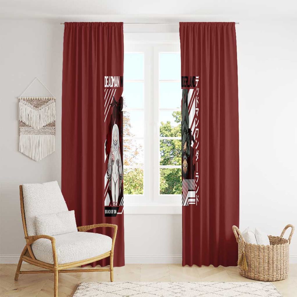 Deadman Wonderland Window Curtain Anime Style
