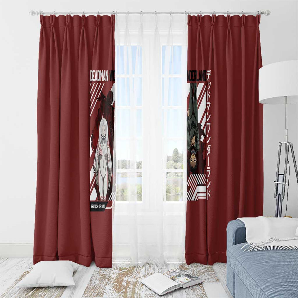 Deadman Wonderland Window Curtain Anime Style