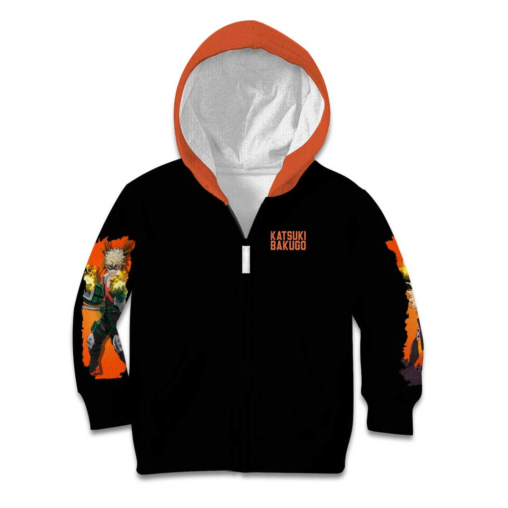 Katsuki Bakugo V2 My Hero Academia Kid Hoodie Anime Style