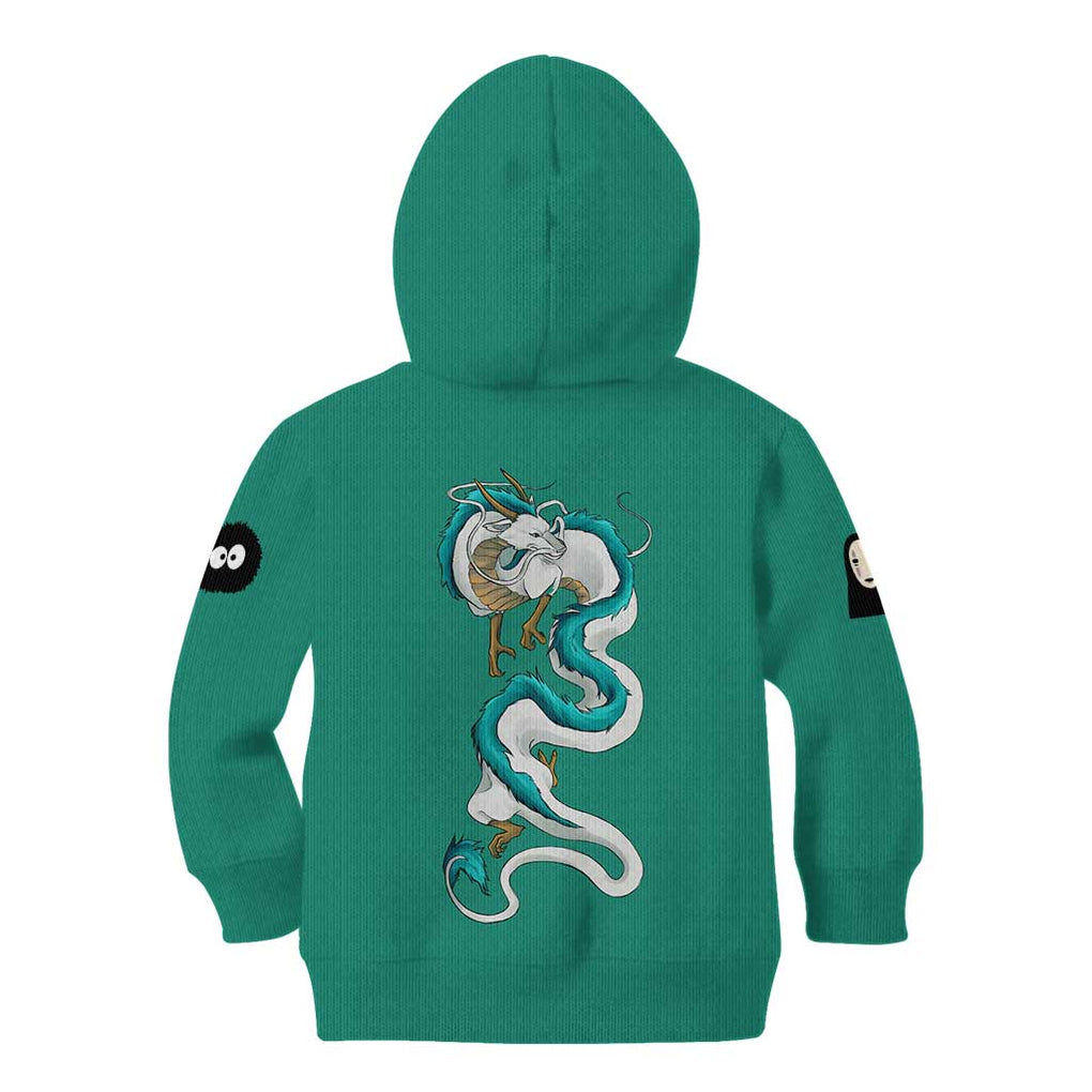 Spirited Away Studio Ghibli Hoodie Kid Hoodie Anime Style